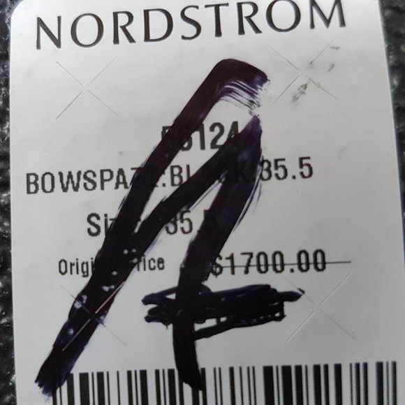 Celine Phoebe Phile Black Leather Bow Wedge Platform Shoe Womens Size 5.5 / 35.5 - Picture 8 of 8